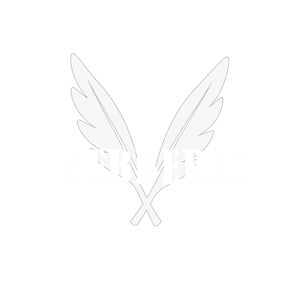 Webberix logo white